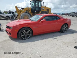2013 Chevrolet Camaro LT z VIN 2G1FC1E3XD9126848, wystawiony jako Copart lot #59735855 z przebiegiem 194 119 mil mil oraz Szkoda całkowita • Salvage title. Historia ofert i sprzedaży dostępna na DreamBid. Obrazek 1.