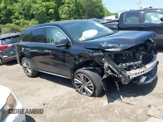 2019 Acura MDX Technology with VIN 5J8YD4H55KL037093, listed as a IAAI auction lot 42497673 with 43,630 mi miles and . Bid and sale history available at DreamBid. Image 1.
