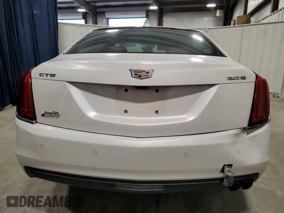 2017 Cadillac CT6 Plug-In RWD with VIN LREKK5RX7HA056069, listed as a Copart auction lot 50103895 with 75,393 mi miles and Clean title. Bid and sale history available at DreamBid. Image 6.