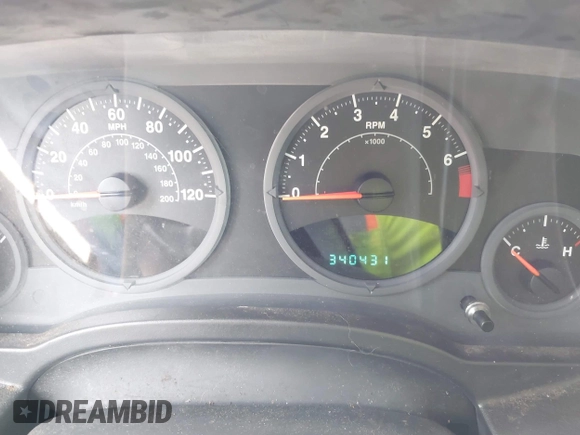 2008 Jeep Patriot Sport with VIN 1J8FT28W28D593587, listed as a IAAI auction lot 42563483 with 340,431 mi miles and . Bid and sale history available at DreamBid. Image 7.