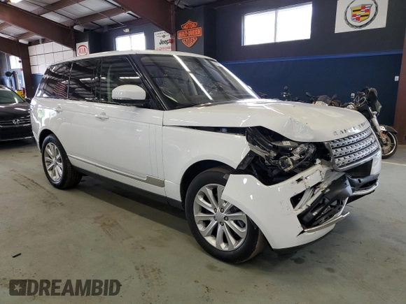 2016 Land Rover Range Rover HSE with VIN SALGS2KF3GA274375, listed as a Copart auction lot 61785545 with 100,519 mi miles and Clean title. Bid and sale history available at DreamBid. Image 4.