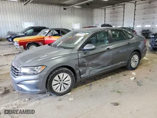 2019 Volkswagen Jetta S with VIN 3VWCB7BUXKM249337, listed as a Copart auction lot 54081935 with 69,138 mi miles and Clean Title. Bid and sale history available at carsss.com. Image 1.