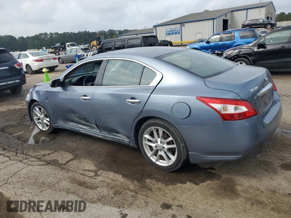 2010 Nissan Maxima SV with VIN 1N4AA5AP8AC865539, listed as a Copart auction lot 55561305 with 83,285 mi miles and Salvage title. Bid and sale history available at DreamBid. Image 2.