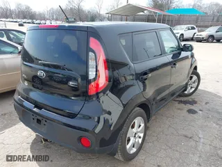 2017 Kia Soul with VIN KNDJN2A20H7443110, listed as a IAAI auction lot 41799843 with 27,452 mi miles. Bid and sale history available at carsss.com. Image 4.