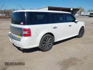 2013 Ford Flex Limited w/EcoBoost with VIN 2FMHK6DT9DBD28070, listed as a IAAI auction lot 41804017 with 156,423 mi miles. Bid and sale history available at carsss.com. Image 4.