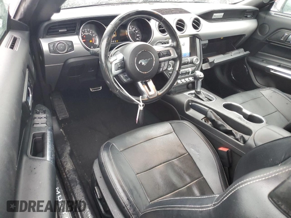 2019 Ford Mustang EcoBoost with VIN 1FATP8UHXK5181563, listed as a Copart auction lot 47330585 with 63,177 mi miles and Salvage Title. Bid and sale history available at carsss.com. Image 8.