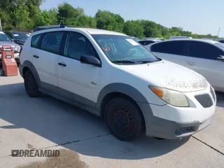 2005 Pontiac Vibe with VIN 5Y2SL638X5Z482631, listed as a IAAI auction lot 42052201 with 1 mi miles. Bid and sale history available at carsss.com. Image 1.