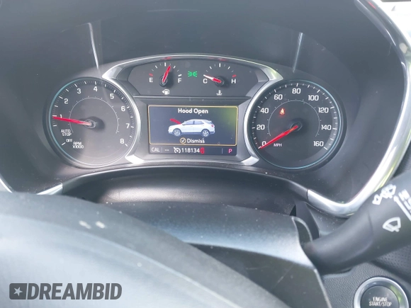 2019 Chevrolet Equinox Premier with VIN 2GNAXYEX2K6276346, listed as a IAAI auction lot 41627909 with 118,134 mi miles. Bid and sale history available at carsss.com. Image 7.
