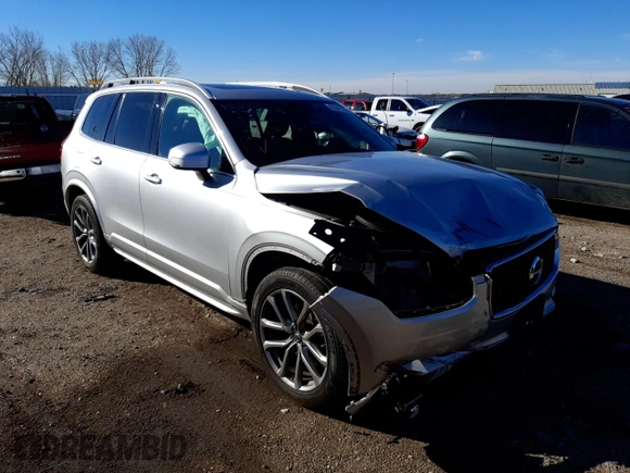 2019 Volvo XC90 Momentum with VIN YV4102PK7K1497503, listed as a Copart auction lot 66245752 with 28,181 mi miles. Bid and sale history available at carsss.com. Image 1.
