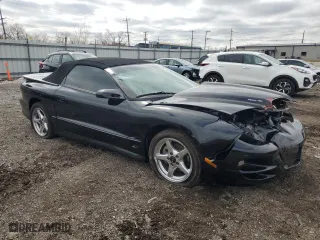 1998 Pontiac Firebird Trans Am with VIN 2G2FV32G9W2226086, listed as a Copart auction lot 51095135 with 55,818 mi miles and Salvage Title. Bid and sale history available at carsss.com. Image 4.