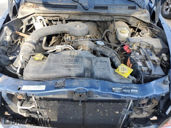 2001 Dodge Dakota with VIN 1B7HL2AX71S339829, listed as a Copart auction lot 44539825 with 183,961 mi miles and Salvage title. Bid and sale history available at DreamBid. Image 11.