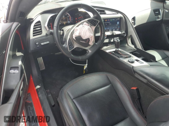 2016 Chevrolet Corvette Z51 3LT z VIN 1G1YM2D78G5117535, wystawiony jako Copart lot #51256535 z przebiegiem 35 611 mil mil oraz Szkoda całkowita • Salvage title. Historia ofert i sprzedaży dostępna na DreamBid. Obrazek 8.