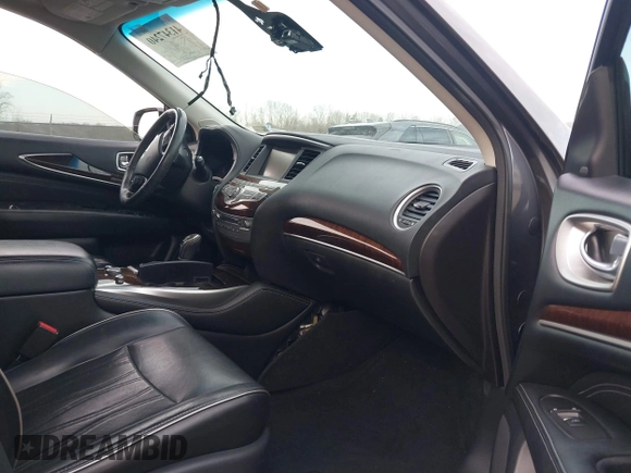 2016 Infiniti QX60 with VIN 5N1AL0MM5GC502404, listed as a IAAI auction lot 41347240 with 133,334 mi miles and . Bid and sale history available at DreamBid. Image 5.