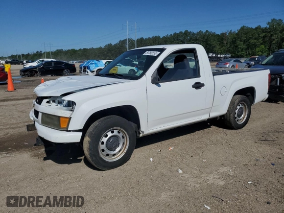 2010 Chevrolet Colorado Work Truck z VIN 1GCCSBD94A8135948, wystawiony jako Copart lot #51285155 z przebiegiem 189 770 mil mil oraz Szkoda całkowita • Salvage title. Historia ofert i sprzedaży dostępna na DreamBid. Obrazek 1.