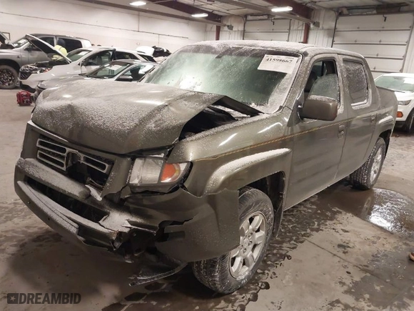 2006 Honda Ridgeline RTL with VIN 2HJYK16546H503553, listed as a IAAI auction lot 41598667 with 197,202 mi miles. Bid and sale history available at carsss.com. Image 2.