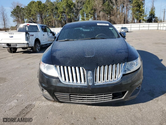 2011 Lincoln MKS with VIN 1LNHL9DR6BG609008, listed as a Copart auction lot 47252185 with 109775 miles and Salvage Title. Bid and sale history available at carsss.com. Image 5.