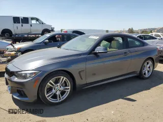 2020 BMW 4 Series 430i with VIN WBA4W3C03LFH13652, listed as a Copart auction lot 66787724 with 26,490 mi miles and Salvage Title. Bid and sale history available at carsss.com. Image 1.