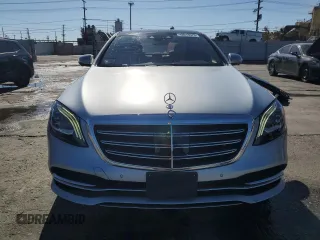 2018 Mercedes-Benz S 450 with VIN WDDUG6GB4JA407506, listed as a Copart auction lot 48018575 with 76,049 mi miles and Salvage Title. Bid and sale history available at carsss.com. Image 5.