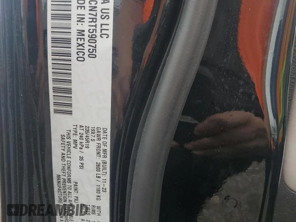 2024 Jeep Compass Limited z VIN 3C4NJDCN7RT590750, wystawiony jako Copart lot #58497675 z przebiegiem 12 171 mil mil oraz Szkoda całkowita • Salvage title. Historia ofert i sprzedaży dostępna na DreamBid. Obrazek 13.