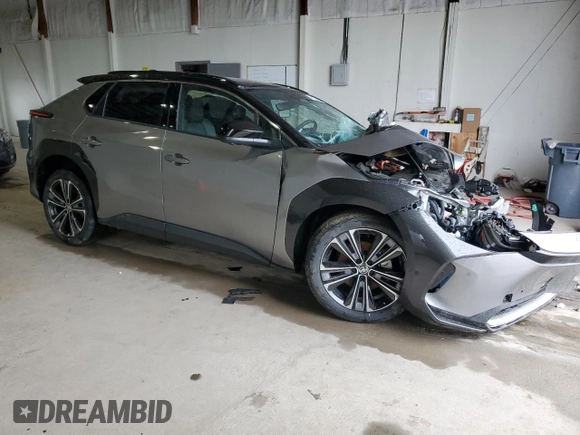 2024 Toyota bZ4X XLE with VIN JTMAAAAA1RA046054, listed as a Copart auction lot 53476515 with Not Provided miles and Salvage Title. Bid and sale history available at DreamBid. Image 4.