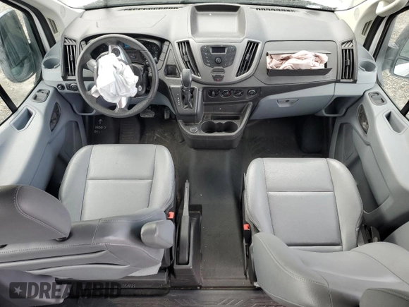 2018 Ford Transit XL with VIN 1FMZK1CM1JKB41666, listed as a Copart auction lot 74843154 with 26,405 mi miles and Salvage title. Bid and sale history available at DreamBid. Image 8.