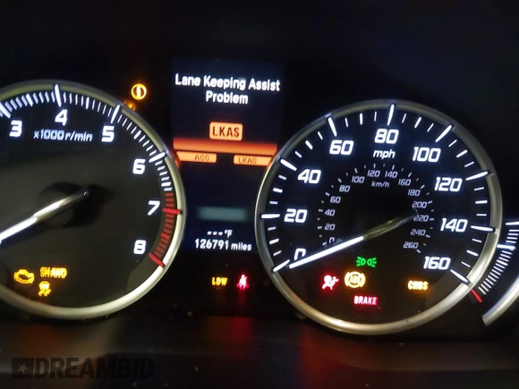 2014 Acura MDX Advance with VIN 5FRYD4H83EB047748, listed as a IAAI auction lot 41112451 with 126,791 mi miles and . Bid and sale history available at carsss.com. Image 7.