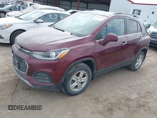 2017 Chevrolet Trax LT with VIN 3GNCJPSB5HL262068, listed as a IAAI auction lot 41904657 with 132,559 mi miles. Bid and sale history available at carsss.com. Image 2.