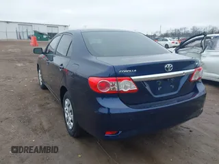 2012 Toyota Corolla L with VIN 5YFBU4EE4CP031190, listed as a IAAI auction lot 42015131 with 210,689 mi miles. Bid and sale history available at carsss.com. Image 3.