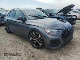 2024 Audi SQ5 Premium Plus with VIN WA1B4AFY4R2052419, listed as a Copart auction lot 74881294 with Not Provided miles and Non Repairable. Bid and sale history available at DreamBid. Image 4.