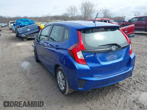 2015 Honda Fit LX with VIN 3HGGK5H52FM710434, listed as a IAAI auction lot 42022022 with 104,118 mi miles. Bid and sale history available at carsss.com. Image 3.