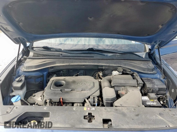 2019 Hyundai Santa Fe SEL z VIN 5NMS33AD0KH029696, wystawiony jako Copart lot #58147435 z przebiegiem 150 417 mil mil oraz Szkoda całkowita • Salvage title. Historia ofert i sprzedaży dostępna na DreamBid. Obrazek 12.
