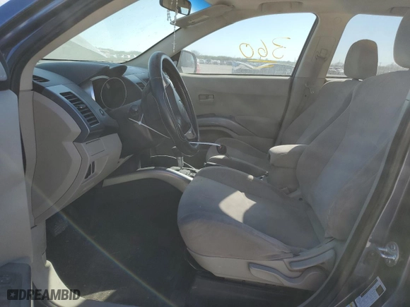 2007 Mitsubishi Outlander ES with VIN JA4MS31X07U009206, listed as a Copart auction lot 41582285 with 166,444 mi miles and Salvage Title. Bid and sale history available at carsss.com. Image 7.