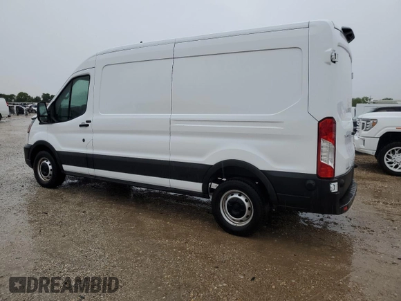 2023 Ford Transit Cargo with VIN 1FTBR1CG2PKB88807, listed as a Copart auction lot 54691055 with 25,269 mi miles and Salvage Title. Bid and sale history available at carsss.com. Image 2.