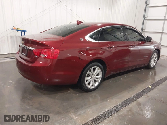 2017 Chevrolet Impala LT with VIN 2G1105S35H9105491, listed as a IAAI auction lot 42327302 with 172,439 mi miles and . Bid and sale history available at DreamBid. Image 4.