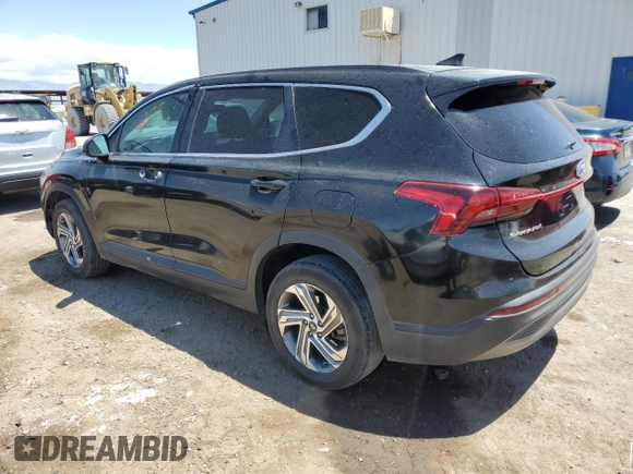 2021 Hyundai Santa Fe SE z VIN 5NMS14AJXMH340458, wystawiony jako Copart lot #55781005 z przebiegiem 121 872 mil mil oraz Szkoda całkowita • Salvage title. Historia ofert i sprzedaży dostępna na DreamBid. Obrazek 2.