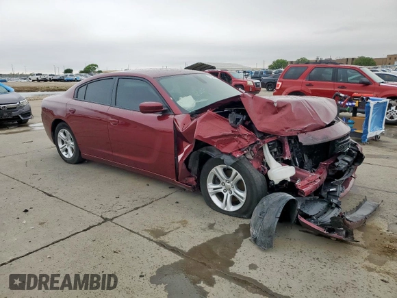2020 Dodge Charger SXT with VIN 2C3CDXBG7LH117065, listed as a Copart auction lot 51527815 with Not Provided miles and Salvage Title. Bid and sale history available at DreamBid. Image 4.