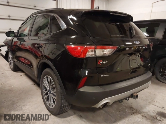 2021 Ford Escape SEL with VIN 1FMCU9H92MUA28112, listed as a IAAI auction lot 41510577 with 57,407 mi miles and . Bid and sale history available at DreamBid. Image 3.