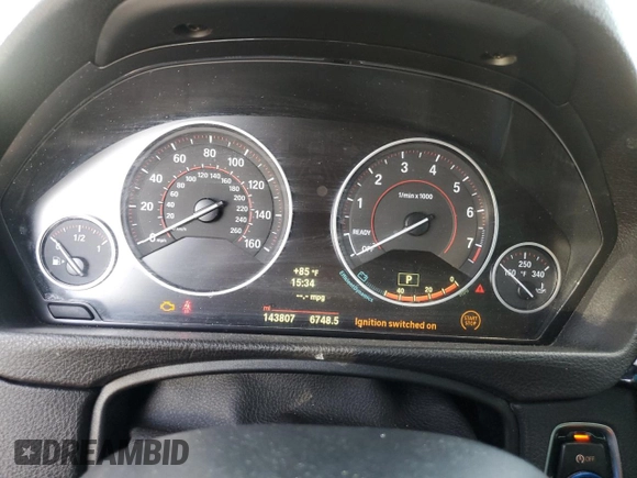 2014 BMW 4 Series 435i with VIN WBA3R1C51EK191792, listed as a Copart auction lot 89140125 with 143,807 mi miles and Salvage Title. Bid and sale history available at carsss.com. Image 9.