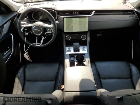 2021 Jaguar F-Pace S with VIN SADCJ2EX0MA686542, listed as a Copart auction lot 64384885 with 18,993 mi miles and Salvage title. Bid and sale history available at DreamBid. Image 8.