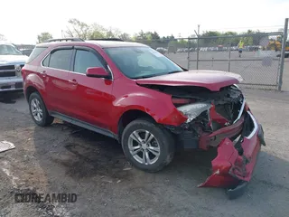 2013 Chevrolet Equinox LT z VIN 1GNALDEKXDZ103464, wystawiony jako IAAI lot #42066698 z przebiegiem 155 224 mil mil oraz . Historia ofert i sprzedaży dostępna na DreamBid. Obrazek 1.