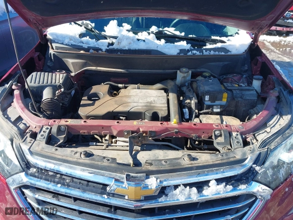 2018 Chevrolet Equinox Premier with VIN 3GNAXMEV7JL131921, listed as a IAAI auction lot 41278954 with 138,333 mi miles. Bid and sale history available at carsss.com. Image 10.