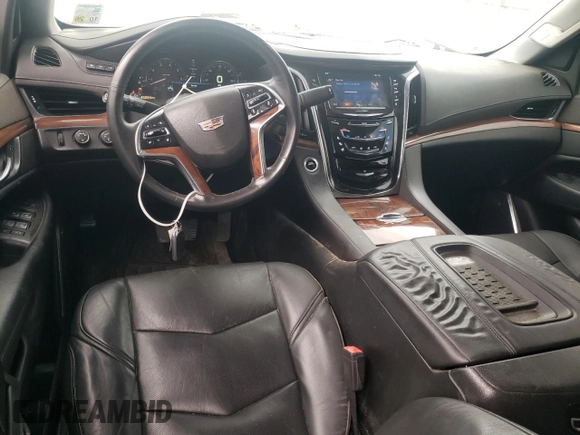 2015 Cadillac Escalade ESV Luxury z VIN 1GYS4SKJ5FR729401, wystawiony jako Copart lot #51317005 z przebiegiem 145 224 mil mil oraz Szkoda całkowita • Salvage title. Historia ofert i sprzedaży dostępna na DreamBid. Obrazek 8.