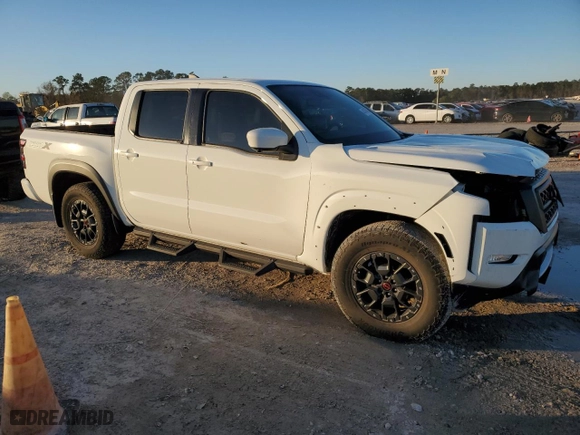 2022 Nissan Frontier S with VIN 1N6ED1EJ7NN610096, listed as a Copart auction lot 41476075 with 26,193 mi miles and Salvage Title. Bid and sale history available at carsss.com. Image 4.