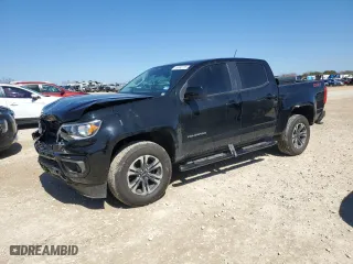 2021 Chevrolet Colorado 4WD Z71 with VIN 1GCGTDEN5M1212832, listed as a Copart auction lot 46550725 with 60,839 mi miles and Salvage Title. Bid and sale history available at carsss.com. Image 1.