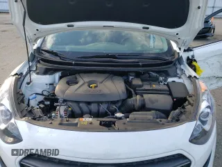 2017 Hyundai Elantra GT with VIN KMHD35LH6HU383725, listed as a Copart auction lot 79717114 with 26,914 mi miles and Salvage Title. Bid and sale history available at carsss.com. Image 12.