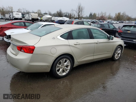 2014 Chevrolet Impala LT with VIN 2G1125S39E9239748, listed as a Copart auction lot 49999025 with 150,233 mi miles and Salvage Title. Bid and sale history available at DreamBid. Image 3.