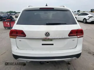 2019 Volkswagen Atlas SE with VIN 1V2WR2CA4KC534215, listed as a Copart auction lot 53889295 with 98,097 mi miles and Salvage title. Bid and sale history available at DreamBid. Image 6.