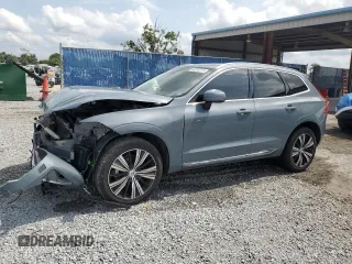 2023 Volvo XC60 Plus Bright Theme with VIN YV4L12DN7P1210849, listed as a Copart auction lot 55978715 with 23,811 mi miles and Salvage title. Bid and sale history available at DreamBid. Image 1.