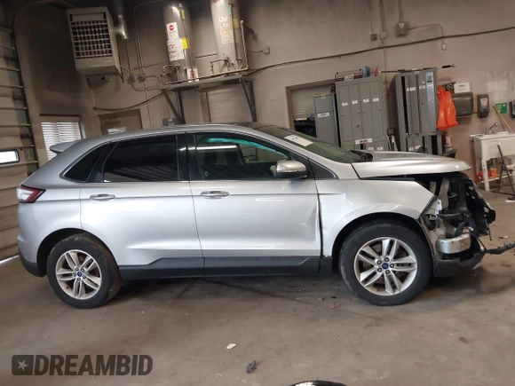 2015 Ford Edge SEL with VIN 2FMTK4J96FBB53500, listed as a IAAI auction lot 41974097 with 199,331 mi miles. Bid and sale history available at carsss.com. Image 14.