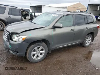 2009 Toyota Highlander with VIN JTEES41A092149360, listed as a Copart auction lot 55685295 with 214,284 mi miles and Salvage title. Bid and sale history available at DreamBid. Image 1.